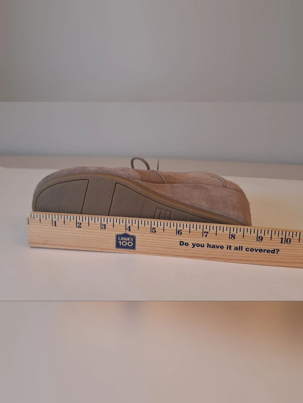 Toms Desert Wedge Taupe Suede Booties Size 8